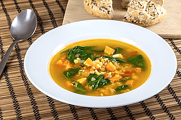 Ispanaklı Mercimek Çorbası (Spinach and Lentil Soup) Tarifi